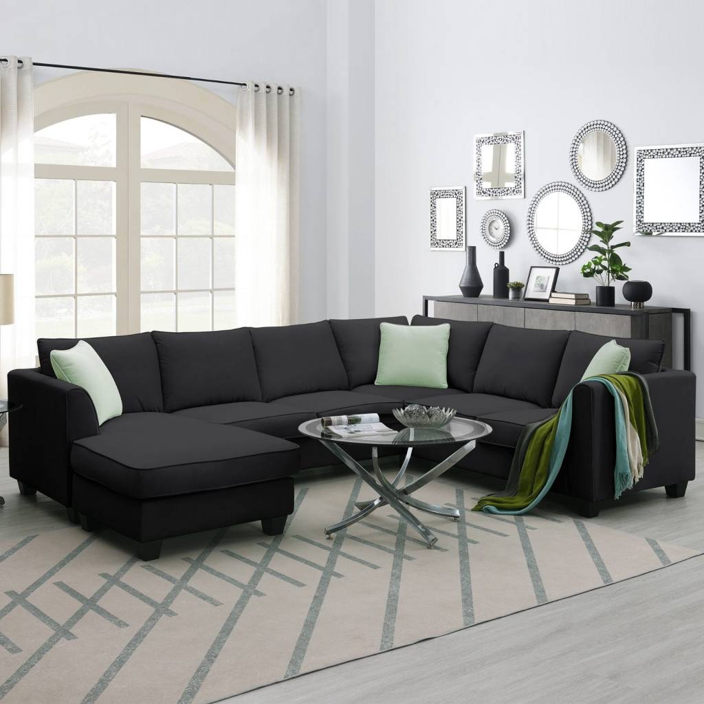 modern modular sectional sofa large living room couch
